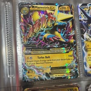 Mega Manectric EX Pokémon Card
